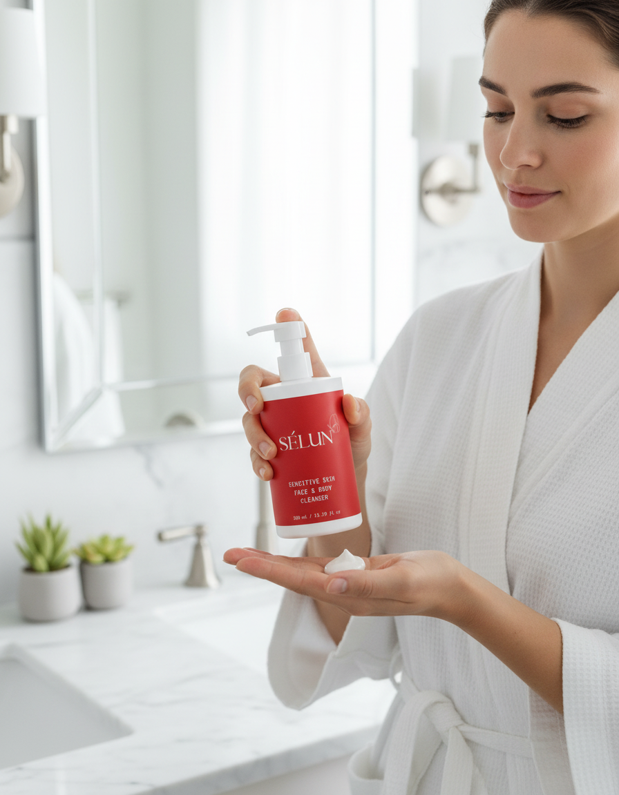 Sensitive Skin Face & Body Cleanser